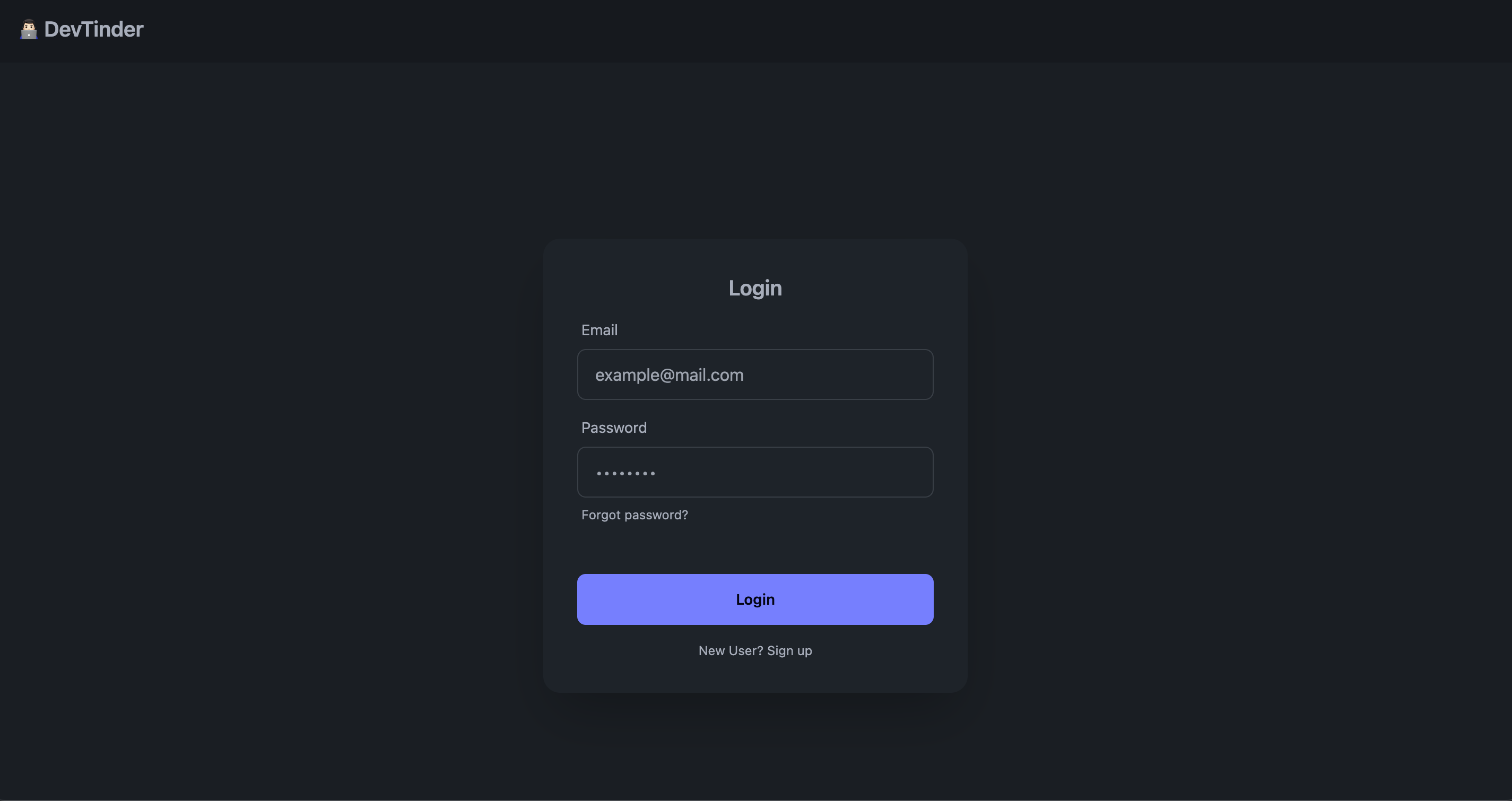 DevTinder - Developer Connection Platform